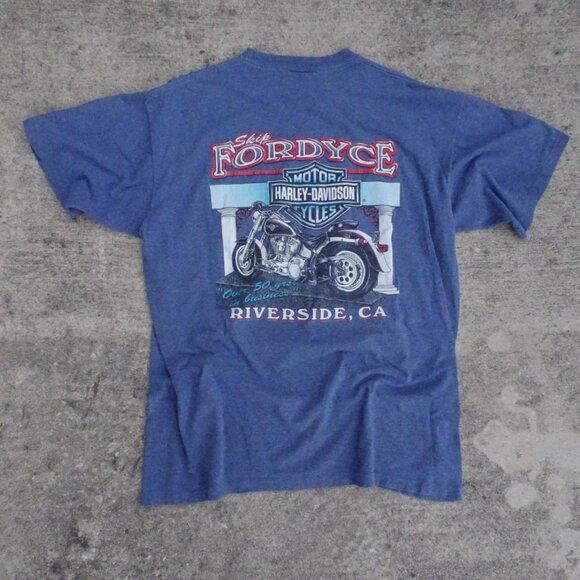 Vintage Harley-Davidson Live The Legend Riverside Tee Shirt - Picture 1 of 7